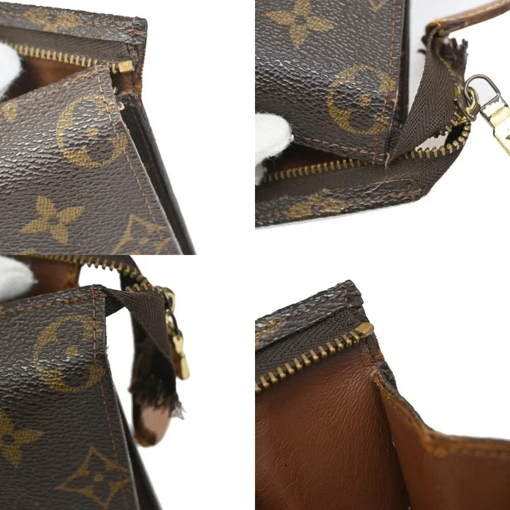 LOUIS VUITTON Poche Toilette 26 Clutch Hand Bag Monogram Leather M47542 01YH581